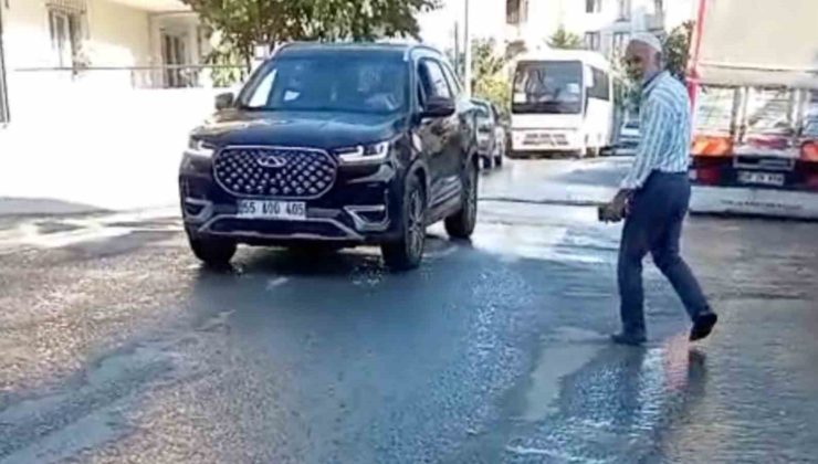 Kapaklı’da Su Borusu Patladı, Vatandaş İsyan Etti!