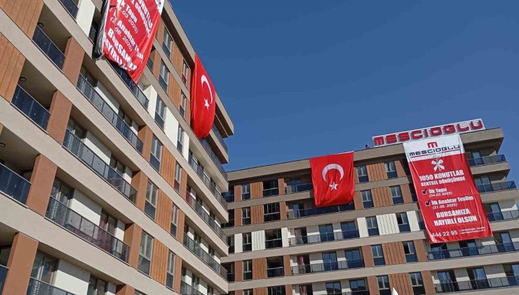 Bursa’da Kentsel Dönüşümde İlk Anahtar Teslimi!