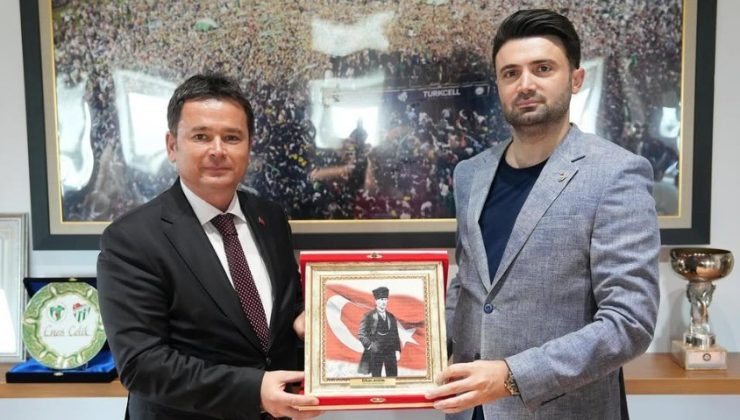 Bursaspor’a Destek: Başkan Aydın’dan Ziyaret