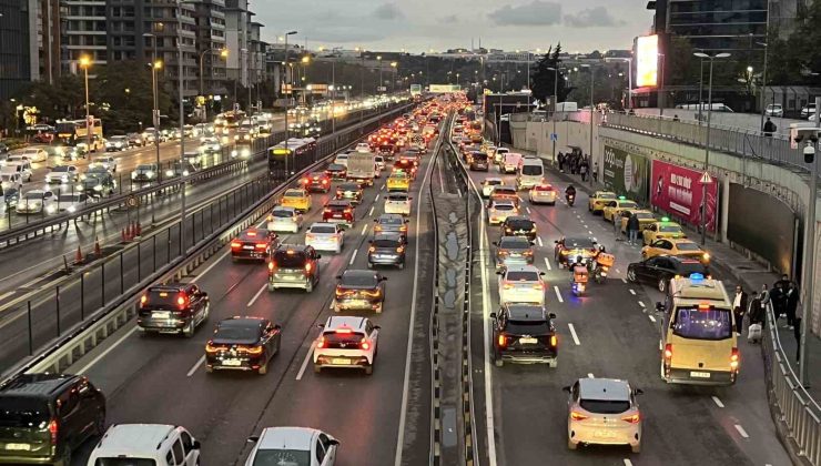 İstanbul’da Akşam Trafiği: Yoğunluk %69’a Çıktı!