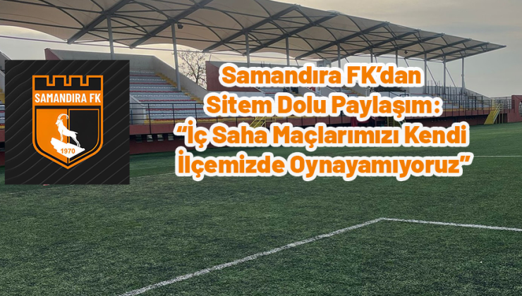 Sancaktepe’de Amatör Kulüpler Tesis Yetersizliğinden Şikayetçi!
