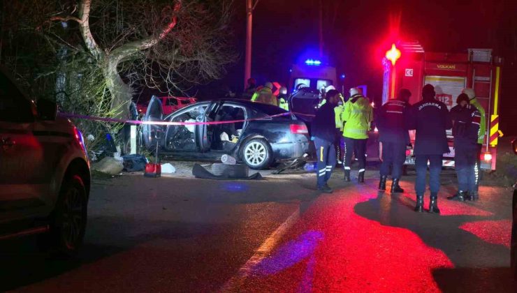 İnegöl’de Feci Kaza: 2 Ölü, 2 Yaralı!