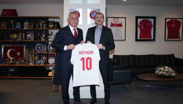 Rüştü Reçber’den TFF Başkanı’na Ziyaret!