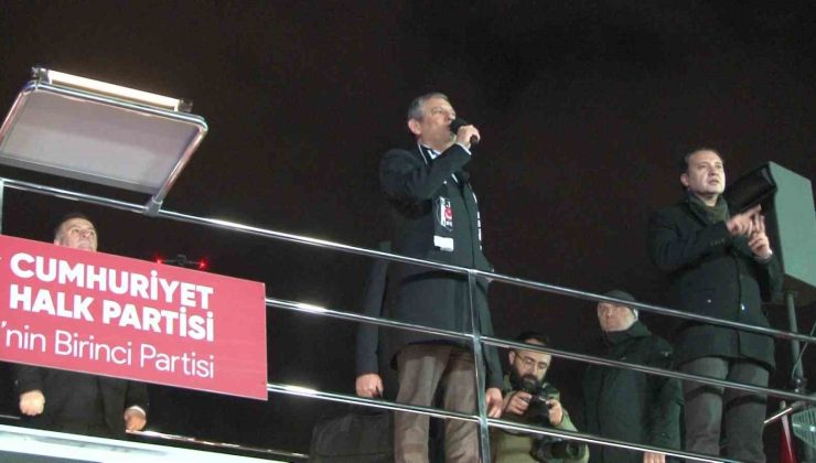 Özgür Özel Beşiktaş’ta Metro Reformlarını Açıkladı