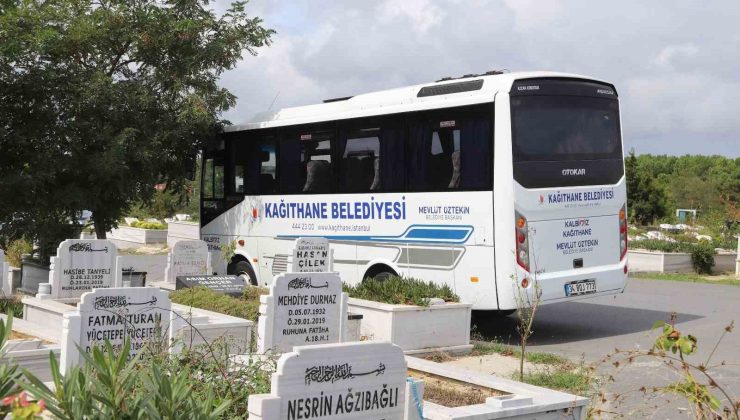 Kağıthane’den Ücretsiz Mezarlık Servisi Başladı