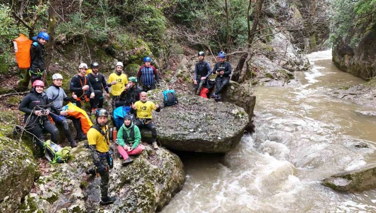 Adrenalin Dolu Anlar: Sölöz Kanyonu’nda Zor Anlar