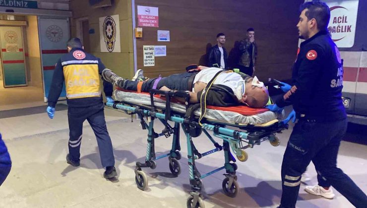 İnegöl’de Kamyon Kasasından Düşen İşçi Yaralandı