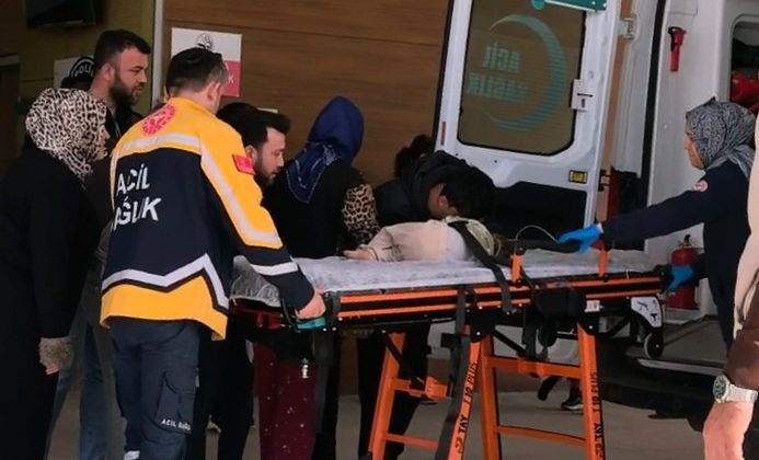 İnegöl’de 1 Yaşındaki Çocuk Merdivenden Düştü!