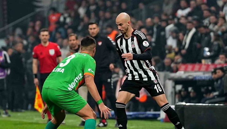 Beşiktaş ve Alanyaspor 2-2 Beraberlikle Ayrıldı!