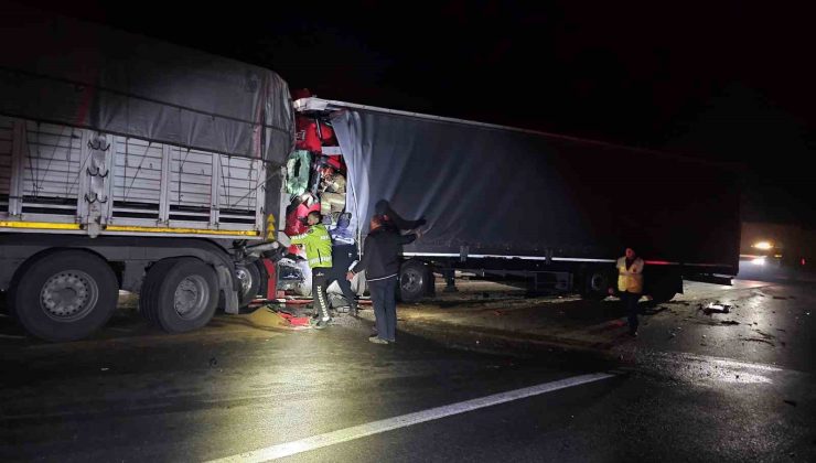 Kestel’de Tır Kazasında Bir Sürücü Hayatını Kaybetti