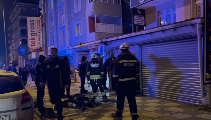 Çerkezköy’de Tuhafiye Dükkanında Yangın Korkuttu!