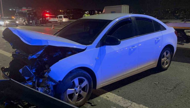 Kağıthane’de Zincirleme Kaza: 1 Yaralı!