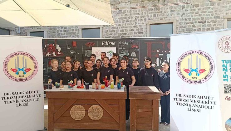 Edirne’de Renkli Soğuk İçecek Yarışması Düzenlendi!