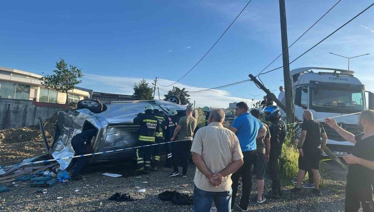 Tekirdağ’da Feci Kaza: 1 Ölü, 8 Yaralı!