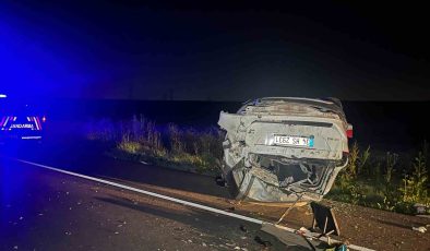 Çorlu’da SUV Araç Takla Attı: 2 Yaralı!