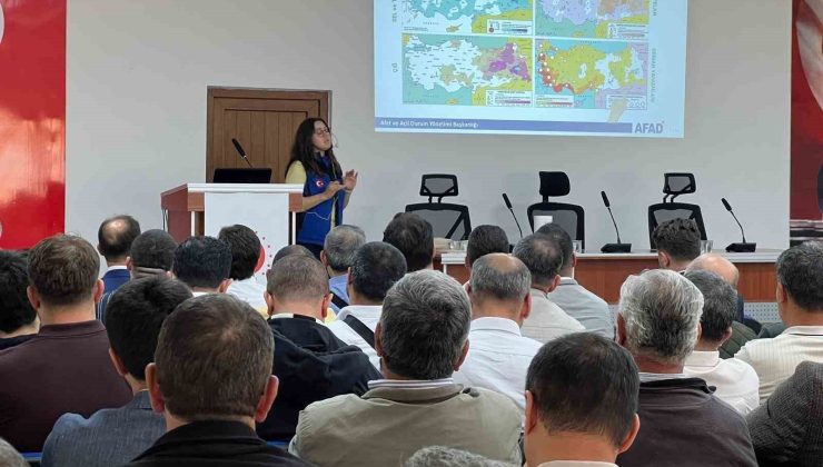 Çanakkale’de Müftülük Personeline Afet Eğitimi