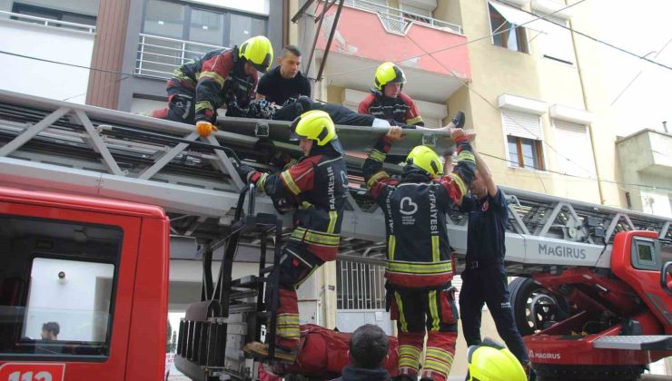 Balıkesir’de Motosiklet Yangını, 8 Kişi Hastaneye!