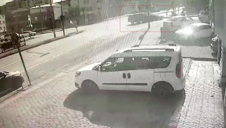 Kırmızı Işıkta Geçen Sürücü, Kazaya Sebep Oldu!