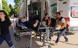 İnegöl’de Palet Fabrikasında İşçi Yaralandı!
