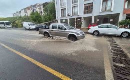 Süleymanpaşa’da Sağanak Yağış: Yollar Dereye Döndü
