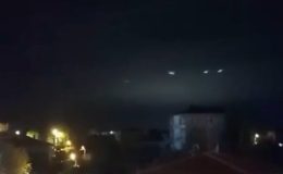 Kocaali’de Gece Gökyüzünde Gizemli Işıklar!