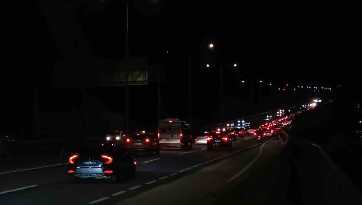 Bayram Dönüşü: Tekirdağ-İstanbul’da Trafik Çilesi