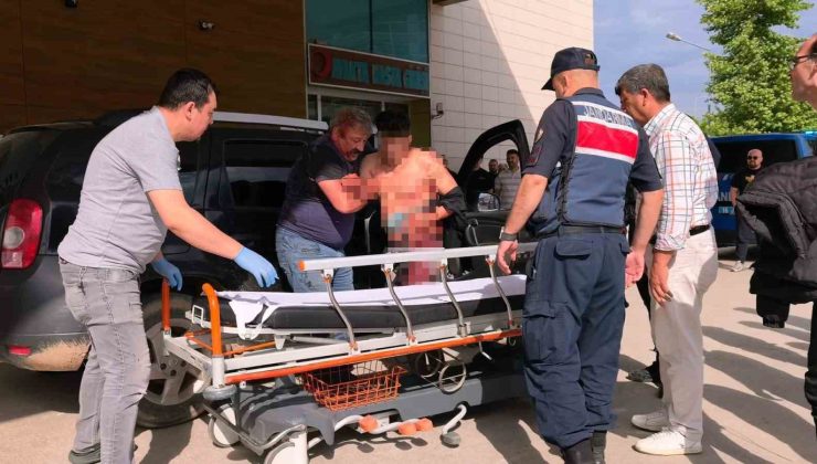 İnegöl’de Amca Çocukları Arasında Bıçaklı Kavga!