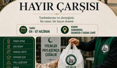 Sancaktepe’de Hayır Çarşısı 4 Haziran’da Başlıyor!