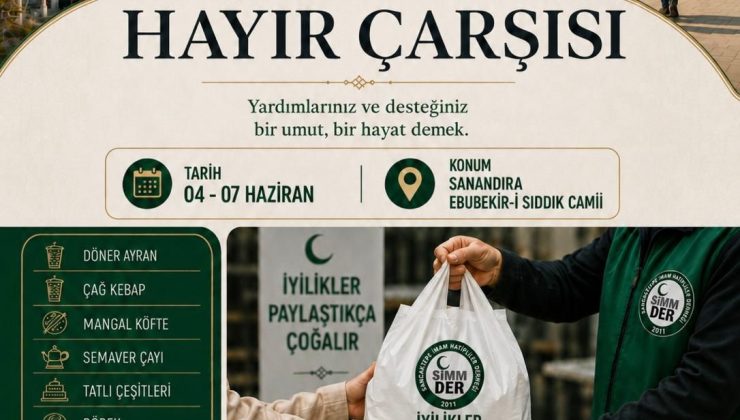 Sancaktepe’de Hayır Çarşısı 4 Haziran’da Başlıyor!